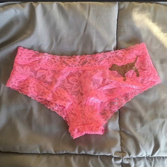 PINK Victoria's Secret Other - VS PINK Allover Lace Cheekster - Size S